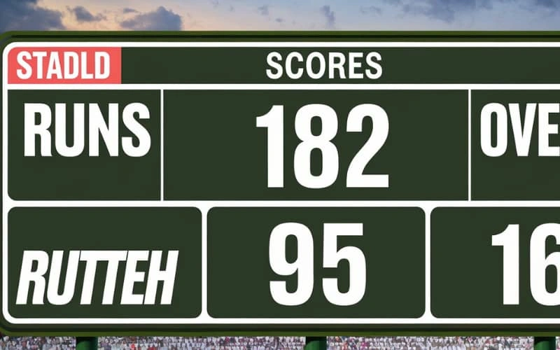 cricket score